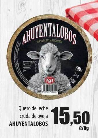 Spar Tenerife Queso De Leche Cruda De Oveja Ahuyentalobos oferta