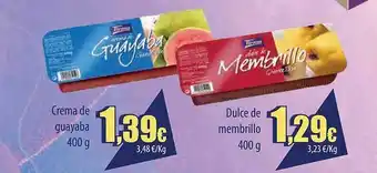 Spar Tenerife Crema De Guayaba Dulce De Membrillo oferta