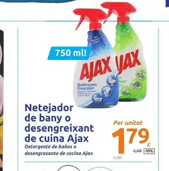 Action Ajax Netejador de bany o desengreixant de cuina oferta