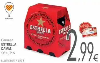 Valvi Supermercats Estrella Damm Cervesa 25 cl oferta
