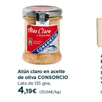 El Corte Inglés Atún claro en aceite de oliva oferta
