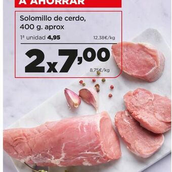 Alimerka Solomillo de cerdo oferta