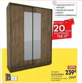 Conforama Armario Eleganza oferta