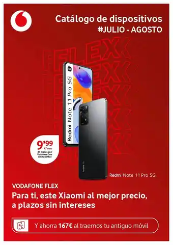 Vodafone Redmi Note 11 Pro 5g oferta