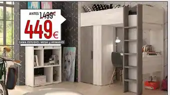 Atrapamuebles Camas estudio pam hibernian oferta