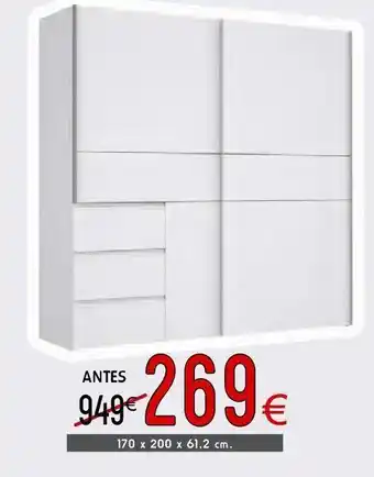 Atrapamuebles Armarios correderas tokio oferta