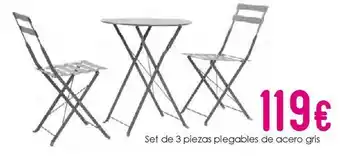 Atrapamuebles Conjunto de jardín aurora oferta