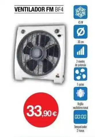 Milar Ventilador Fm Bf4 oferta