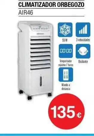 Milar Climatizador Orbegozo Air46 oferta