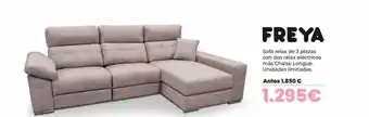 OKSofas Freya Sofá Relax De 3 Plazas oferta