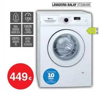 Milar Lavadora Balay oferta