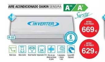 Milar Aire Acondicionado Daikin Sensira oferta