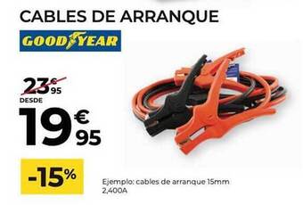 Feu Vert Cables De Arranque Good Year oferta