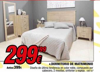 Rapimueble Dormitorio De Matrimonio oferta