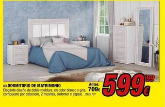 Rapimueble Dormitorio De Matrimonio oferta