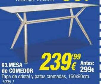 Rapimueble Mesa De Comedor oferta
