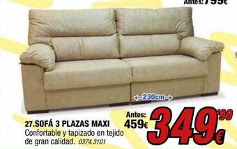Rapimueble Sofá 3 Plazas Maxi oferta