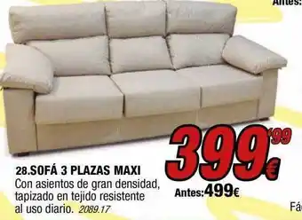 Rapimueble Sofá 3 Plazas Maxi oferta