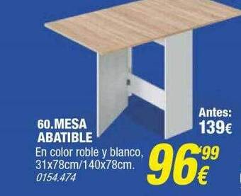 Rapimueble Mesa Abatible oferta