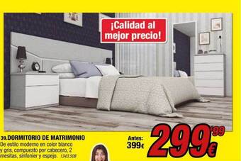 Rapimueble Dormitorio De Matrimonio oferta