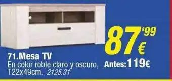 Rapimueble Mesa Tv oferta