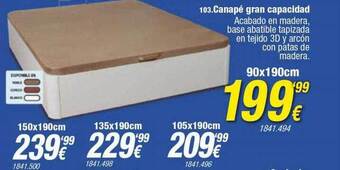 Rapimueble Canapé Gran Capacidad oferta
