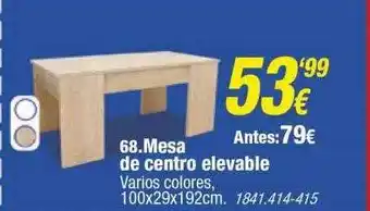 Rapimueble Mesa De Centro Elevable oferta