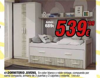 Rapimueble Dormitorio Juvenil oferta
