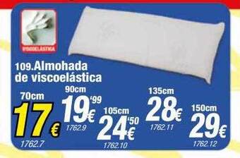 Rapimueble Almohada De Viscoelástica oferta