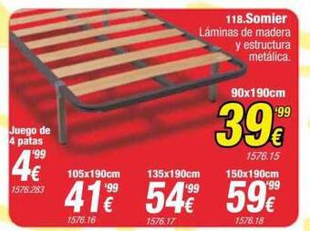 Rapimueble Somier oferta