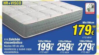 Rapimueble Colchón Viscoelástico oferta