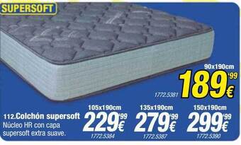 Rapimueble Colchón Supersoft oferta