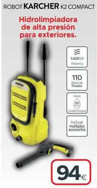 Tien 21 Robot Karcher K2 Compact oferta