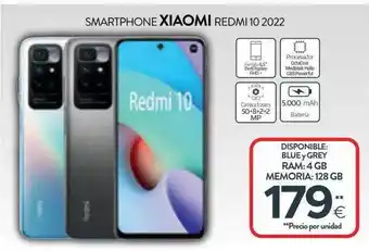 Tien 21 Smartphone Xiaomi Redmi 10 2022 oferta