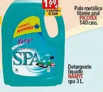 Detergente Liquido Namyt Spa