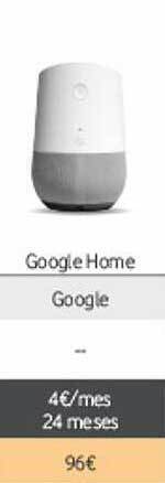 Vodafone Google Home oferta