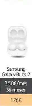 Vodafone Samsung Galaxy Buds 2 oferta