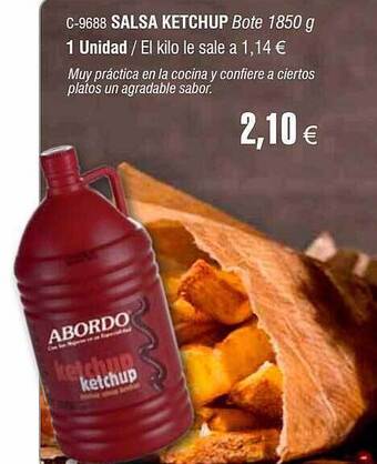 Abordo Salsa Ketchup oferta