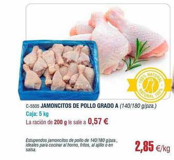 Abordo Jamoncitos De Pollo Grado A oferta