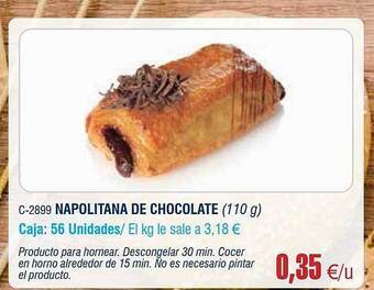 Abordo Napolitana De Chocolate oferta