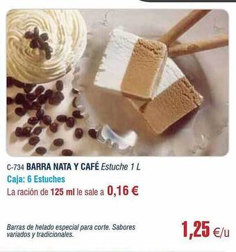 Abordo Barra Nata Y Café oferta