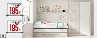Atrapamuebles Armario Correderas Cama Doble Con Estante oferta