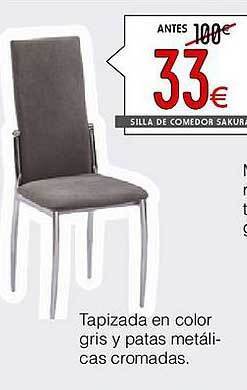 Atrapamuebles Silla De Comedor Sakura oferta