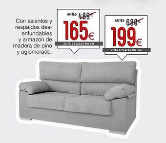 Atrapamuebles Sofa 2 Plazas 140 Cm Sofa 3 Plazas 180 Cm oferta