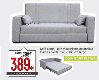 Atrapamuebles Sofá Cama 170 Cm oferta