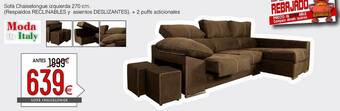 Atrapamuebles Sofá Chaiselongue Izquierda 270 Cm oferta