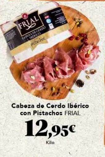 Gadis Cabeza De Cerdo Ibérico Con Pistachos Frial oferta