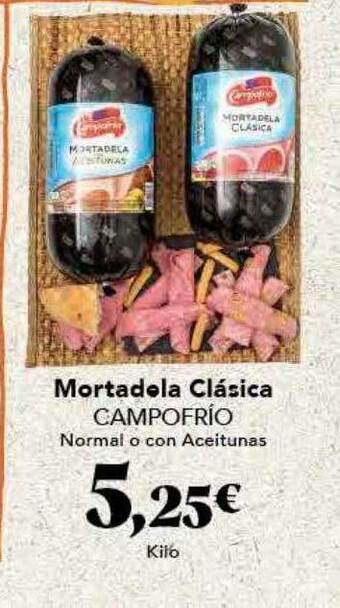 Gadis Mortadela Clasica Campofrio oferta