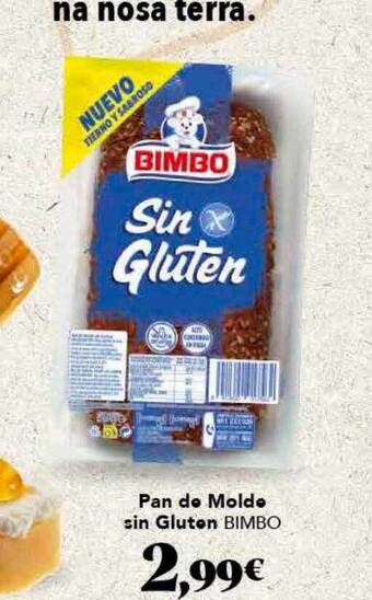 Gadis Pan De Molde Sin Gluten Bimbo oferta