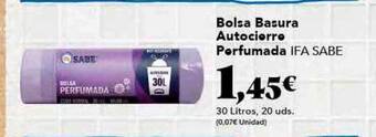 Gadis Bolsa Basura Autocierre Perfumada Ifa Sabe oferta